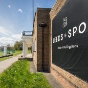 Leeds Sport signage at Sports Park Weetwood