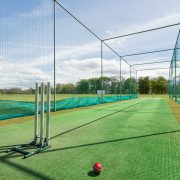 Cricket set-up at Weetwood