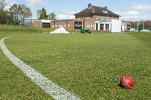 Cricket pitch at Sports Park Weetwood