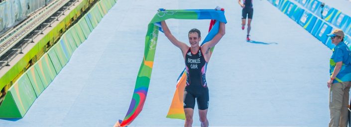 Ali Brownlee winning at Olympic games in Rio 2016