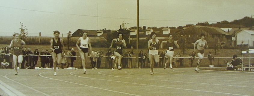 Cleckheaton Athletics, Women's 100m, 1974