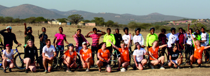 Gryphons Abroad Team in South Africa