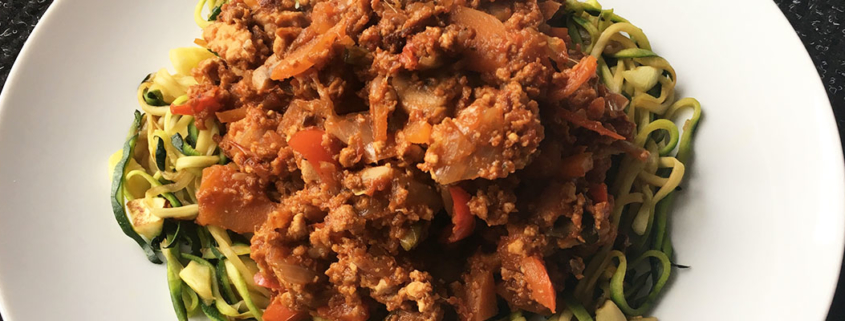 healthy low fat turkey bolognese
