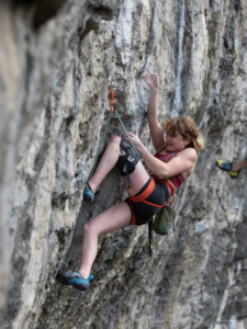 Joanne Neame, climbing sports scholar