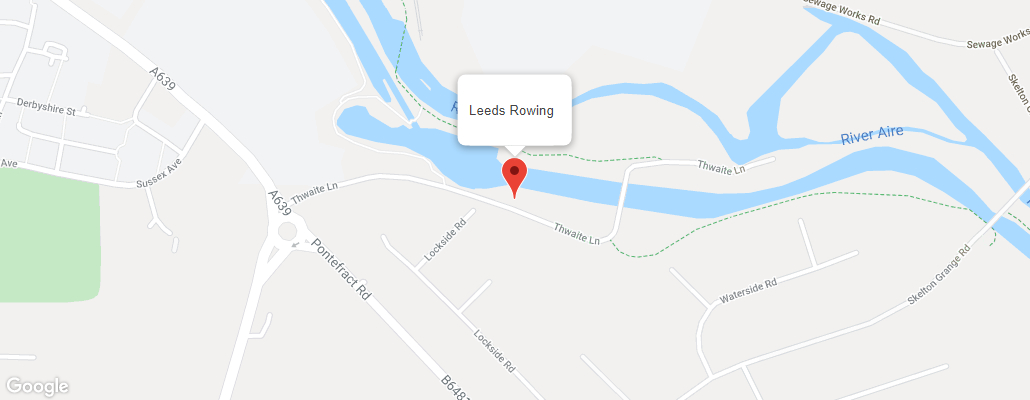 Leeds Rowing Club Google Map