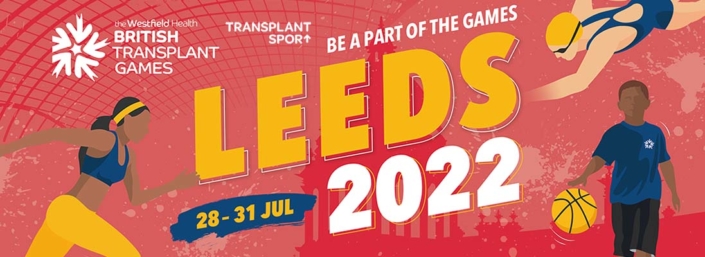 The British Transplant Games 2022 are coming to Leeds!