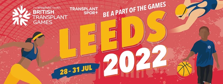 The British Transplant Games 2022 are coming to Leeds!