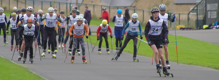 The Yorkshire Dales Cross Country Ski Club run weekly sessions at Brownlee!