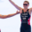 Georgie Taylor-Brown and Jessica Learmonth celebrate after winning the Olympic mixed relay triathlon in Tokyo 2020