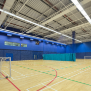 Panoramic view of The Gryphon sports hall