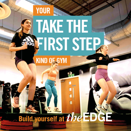 Your take the first step kind of gym