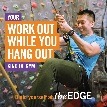 Your work out while you hang out kind of gym