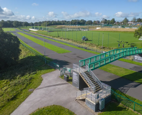 Bodington Playing fields cycle circuit