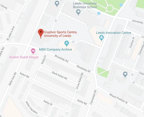 Gryphon Sports Centre Google Map