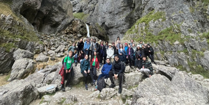 Group picture from malham cove