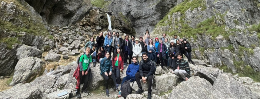 Group picture from malham cove