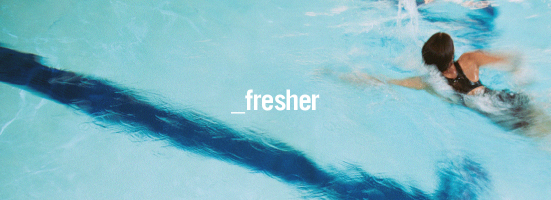Student swimming