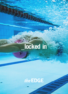 Student swimming