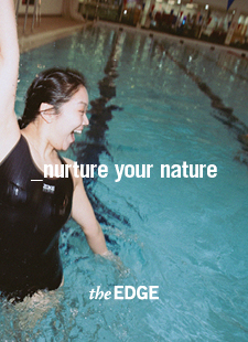 Students swimming