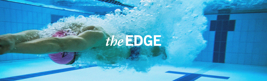 Students swimming